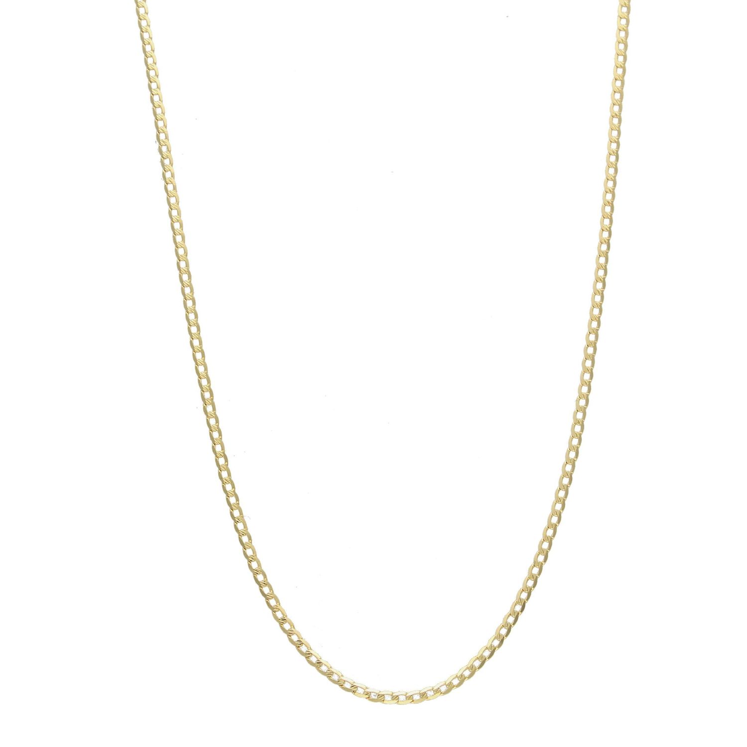 Złoty łańcuszek damski drobna pancerka płaska pave 1102-040 PAVE.jpg